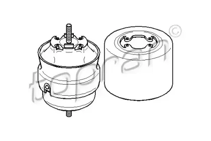 110 386 TOPRAN Подвеска, двигатель