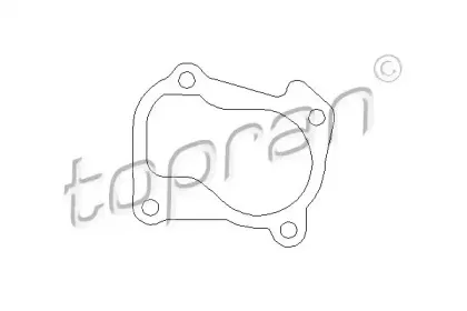 107 204 TOPRAN Прокладка, труба выхлопного газа