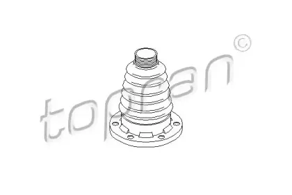 111 762 TOPRAN Пыльник, приводной вал