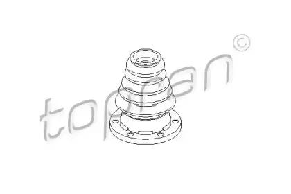 102 777 TOPRAN Пыльник, приводной вал