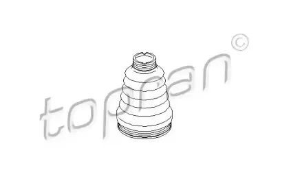 111 763 TOPRAN Пыльник, приводной вал