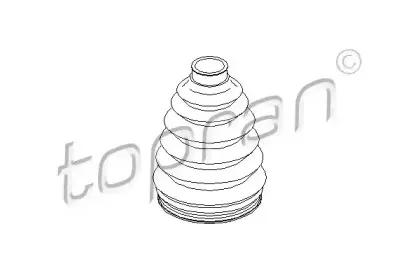 109 414 TOPRAN Пыльник, приводной вал
