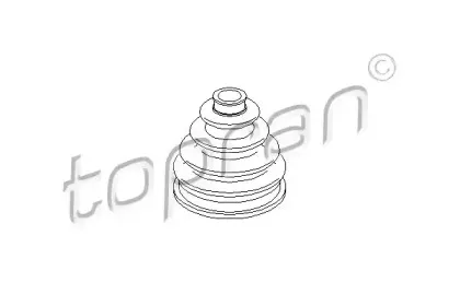 104 142 TOPRAN Пыльник, приводной вал