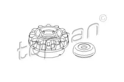 108 563 TOPRAN Опора стойки амортизатора