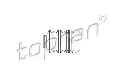 102 613 TOPRAN Пыльник, рулевое управление