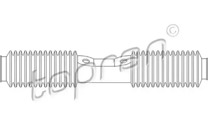 103 620 TOPRAN Пыльник, рулевое управление