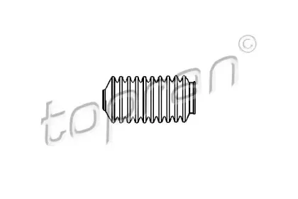 104 222 TOPRAN Пыльник, рулевое управление