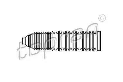 104 427 TOPRAN Пыльник, рулевое управление