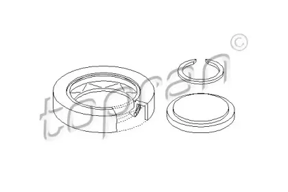 107 547 TOPRAN Ремкомплект, фланец ступенчатой коробки передач