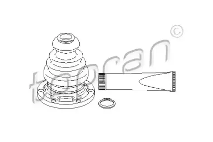 104 078 TOPRAN Комплект пылника, приводной вал