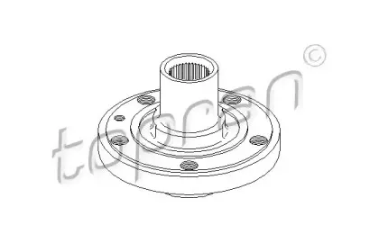 107 952 TOPRAN Ступица колеса