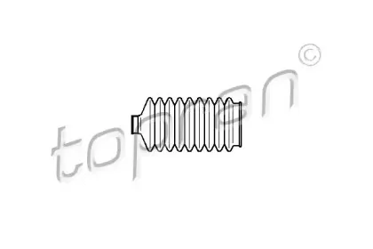 112 453 TOPRAN Пыльник, рулевое управление