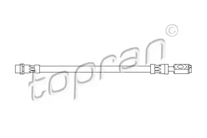 110 412 TOPRAN Тормозной шланг