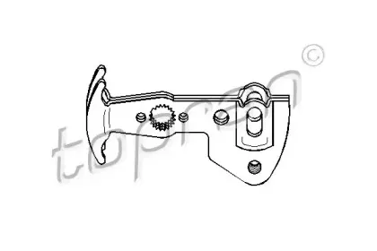 111 567 TOPRAN Ремкомплект, рычаг переключения