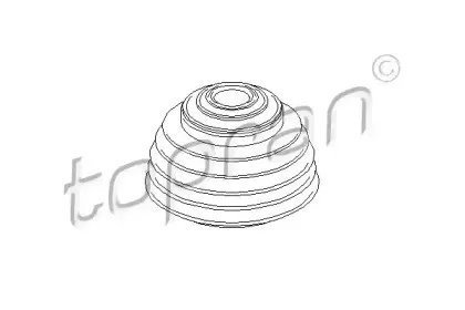 111 328 TOPRAN Пыльник, предохранит. штифт - шток вилки переключ. передач