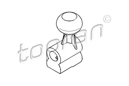 109 707 TOPRAN Шток вилки переключения передач
