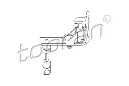 109 709 TOPRAN Шток вилки переключения передач