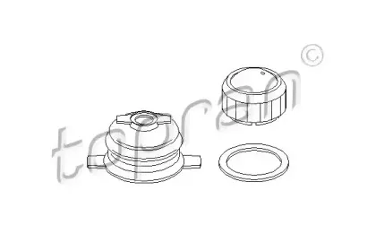 111 344 TOPRAN Ремкомплект, рычаг переключения
