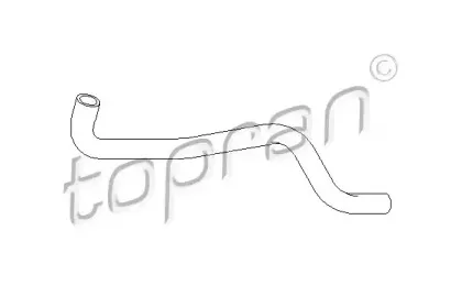 108 310 TOPRAN Шланг радиатора