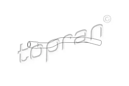 103 412 TOPRAN Шланг радиатора