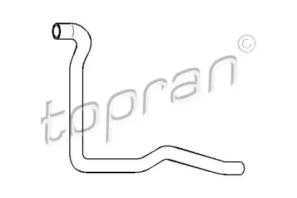 108 316 TOPRAN Шланг, теплообменник - отопление