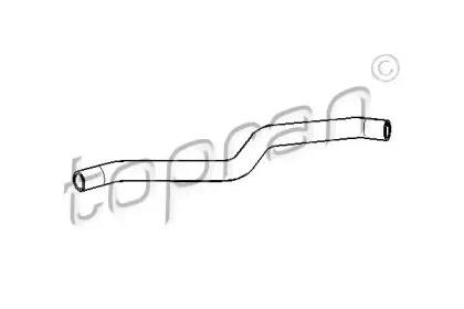 108 315 TOPRAN Шланг радиатора