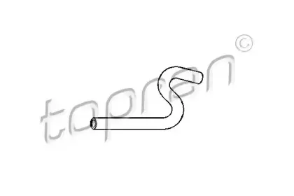 103 413 TOPRAN Шланг радиатора