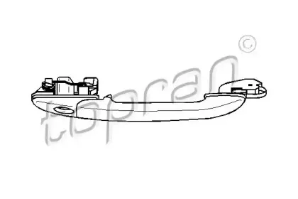 111 278 TOPRAN Ручка двери