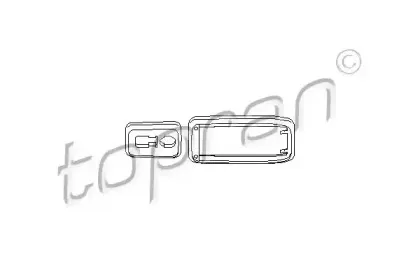 112 284 TOPRAN Рама ручки двери