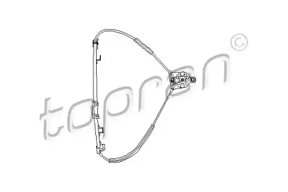 102 885 TOPRAN Подъемное устройство для окон