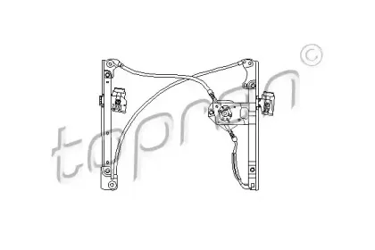 103 099 TOPRAN Подъемное устройство для окон