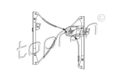 104 045 TOPRAN Подъемное устройство для окон