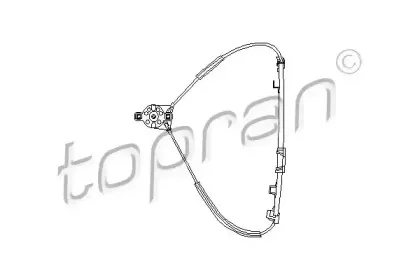 102 887 TOPRAN Подъемное устройство для окон
