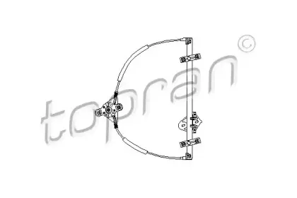 103 178 TOPRAN Подъемное устройство для окон