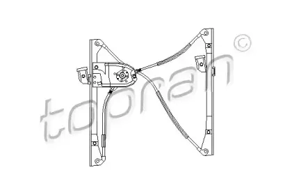 104 046 TOPRAN Подъемное устройство для окон
