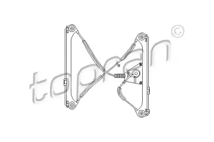 111 715 TOPRAN Подъемное устройство для окон