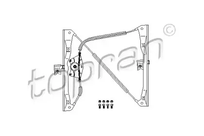 108 669 TOPRAN Подъемное устройство для окон