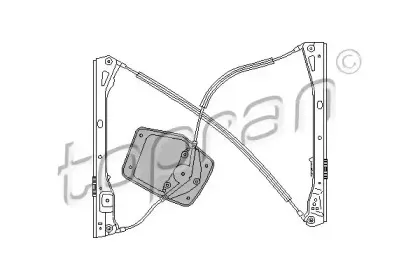 111 268 TOPRAN Подъемное устройство для окон