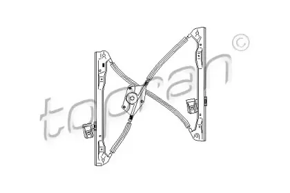 111 700 TOPRAN Подъемное устройство для окон