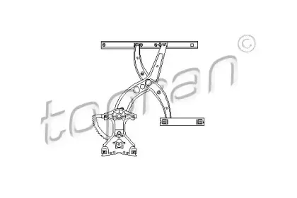 110 557 TOPRAN Подъемное устройство для окон