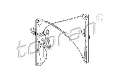 110 454 TOPRAN Подъемное устройство для окон