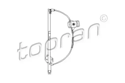 104 098 TOPRAN Подъемное устройство для окон