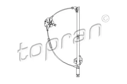 111 718 TOPRAN Подъемное устройство для окон