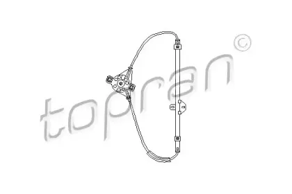 102 992 TOPRAN Подъемное устройство для окон