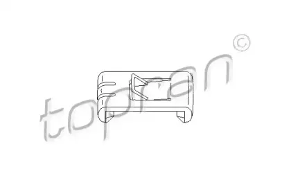 102 673 TOPRAN Регулировочный элемент, регулировка сидения
