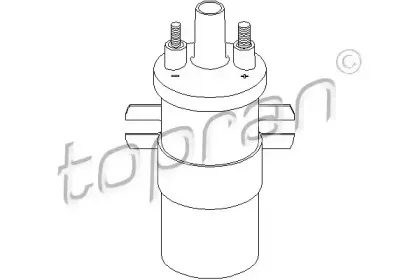 107 352 TOPRAN Катушка зажигания