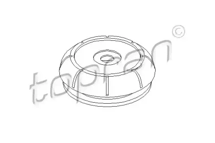 200 442 TOPRAN Опора стойки амортизатора
