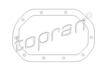 200 513 TOPRAN Прокладка, дифференциал