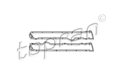 205 530 TOPRAN Прокладка, крышка головки цилиндра
