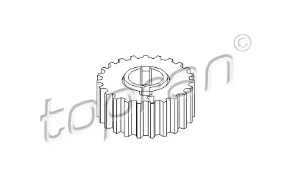 205 539 TOPRAN Шестерня, коленчатый вал
